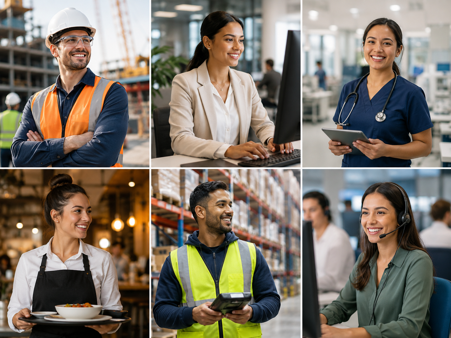 Professionals across Australian industries