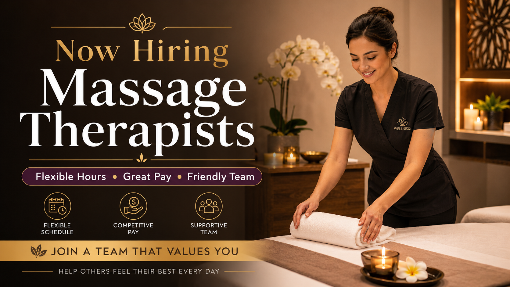 Massage therapist recruitment